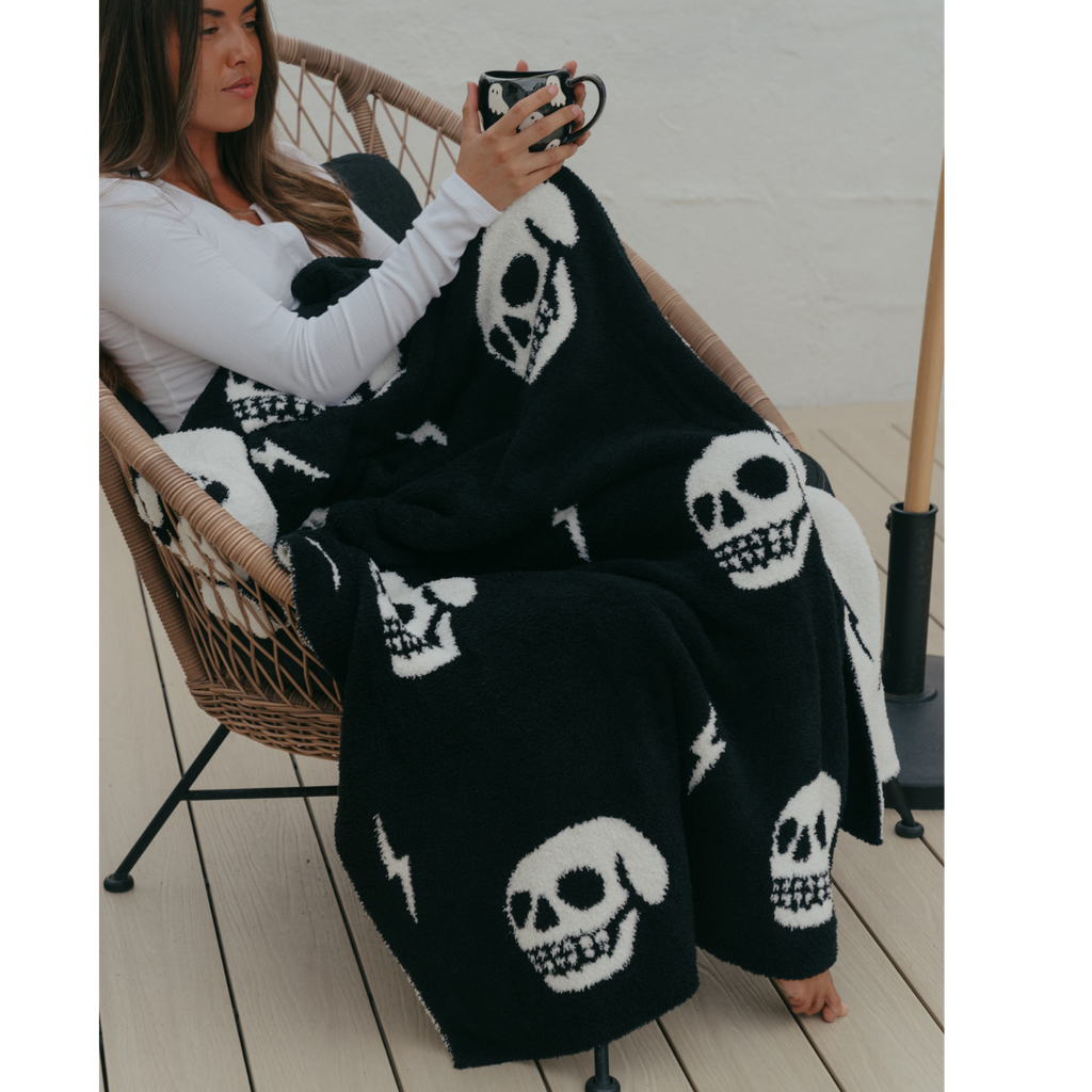 Skull & Bolt Luxe Home Blanket