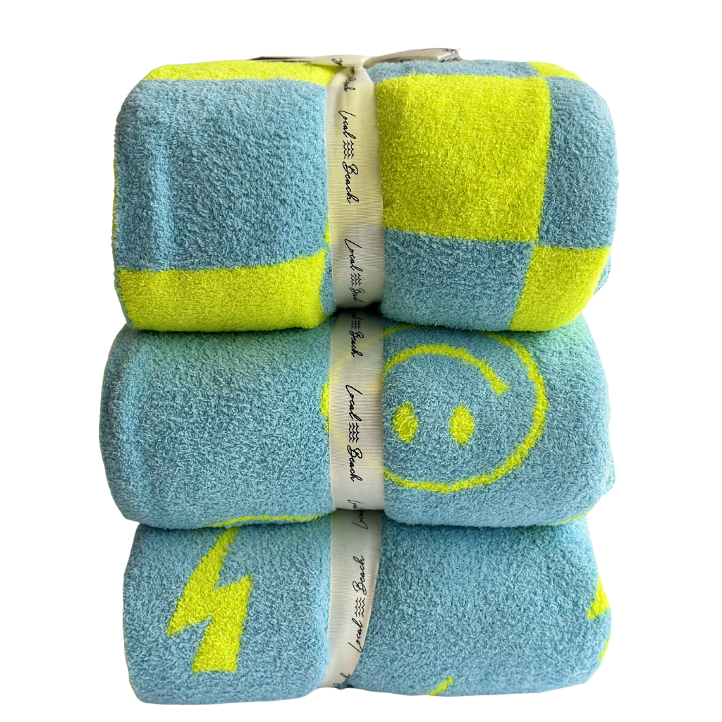 Lightning Bolt Luxe Home Blanket