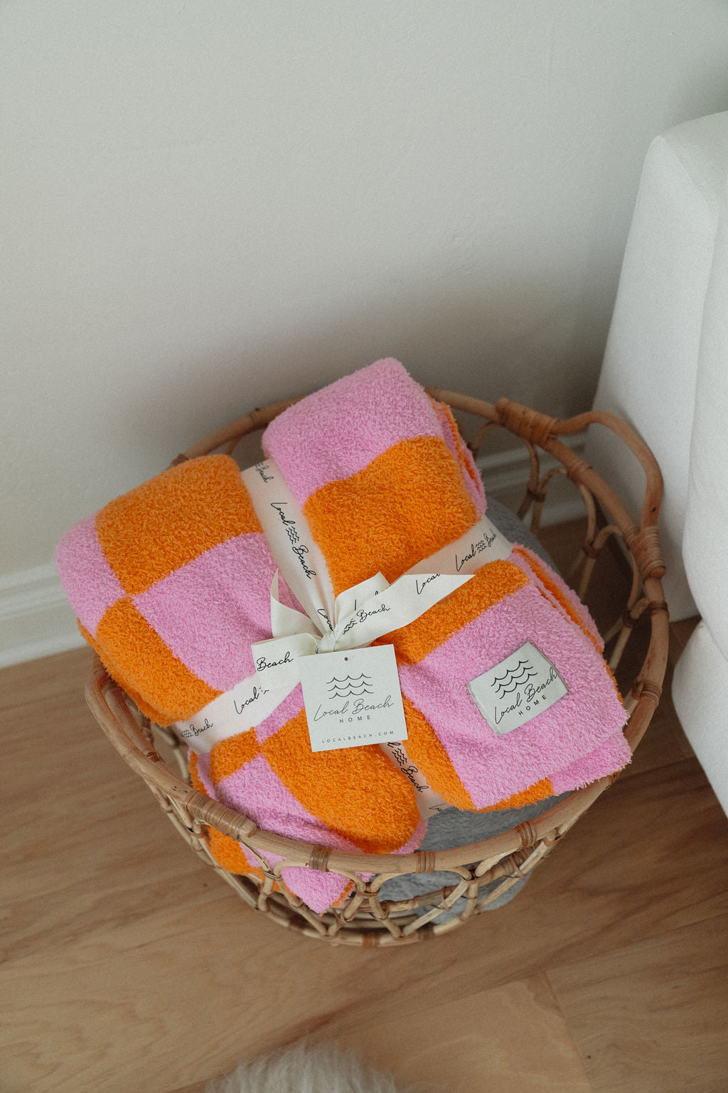 Checker Luxe Home Blanket