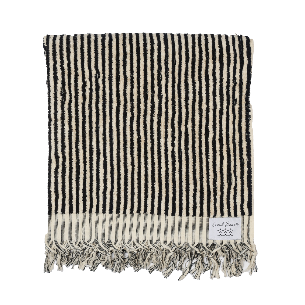 Riviera Stripe Pool Towel